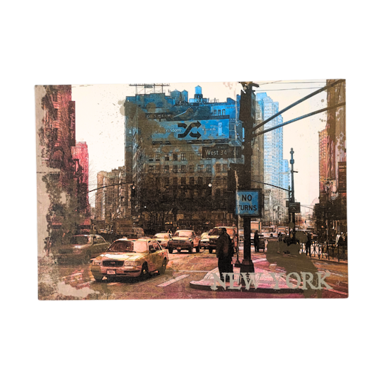 Print on Canvas - New York Crossing